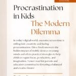 How to overcome Procrastination in kids